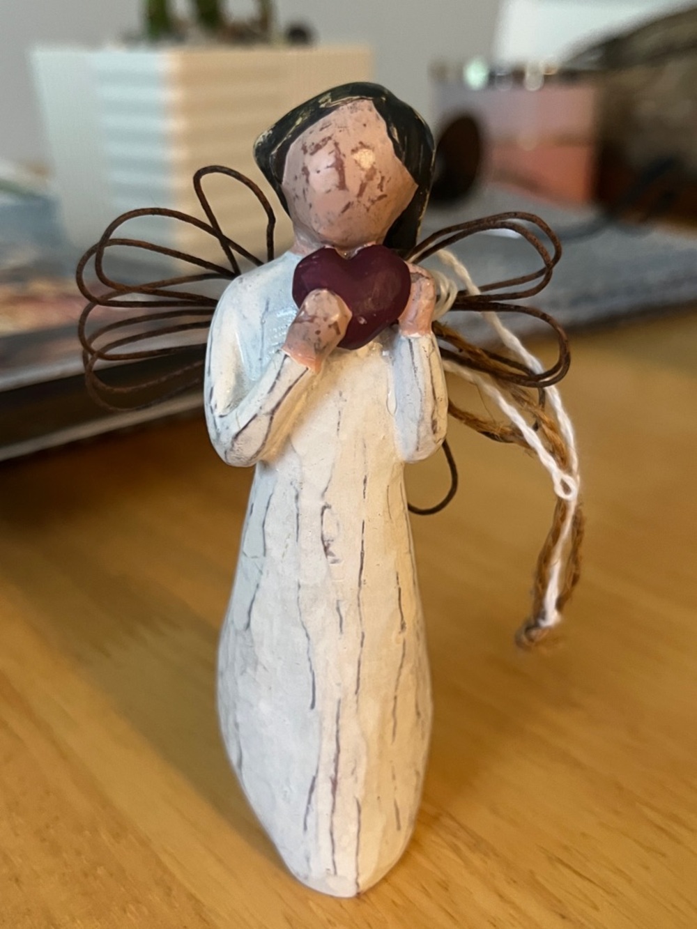 Willow Tree “Angel of the Heart”  ornament Figurine